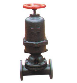 G6B41W/J-10型气动衬胶(衬氟)塑料隔膜阀(常闭型)