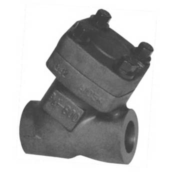 800-1500LB锻钢Y型止回阀