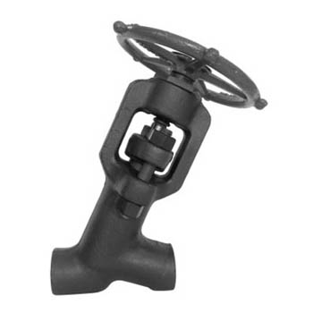 800-1500LB锻钢Y型载止阀